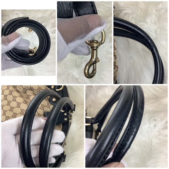 🤎GUCCI Brown Monogram Sukey tote bag 2 way bag - Picture 8 of 10